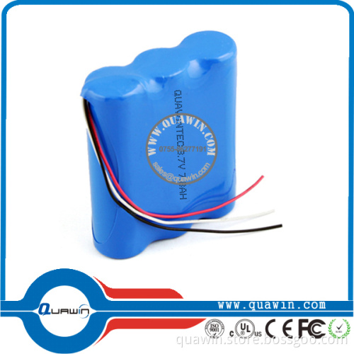 3.7V 7800mAh 18650 Li-ion Battery Packs